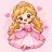 Princesses coloring pages icon for kids