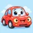Vehicles coloring pages icon for kids